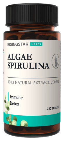 Risingstar Algae Spirulina, 220 таб