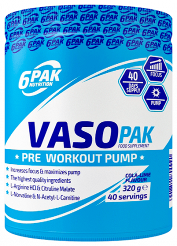 6PAK Nutrition Vaso PAK, 320 гр