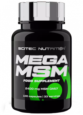 Scitec Nutrition Mega MSM, 100 капсул