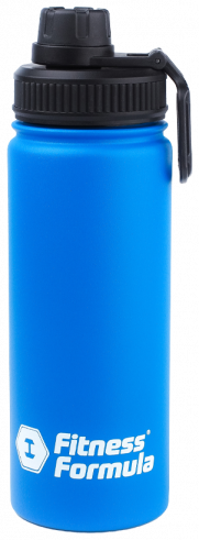 Fitness Formula Металлическая термобутылка из нержавеющей стали, 550 мл