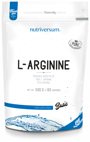 Nutriversum BASIC L-Arginine, 500 гр