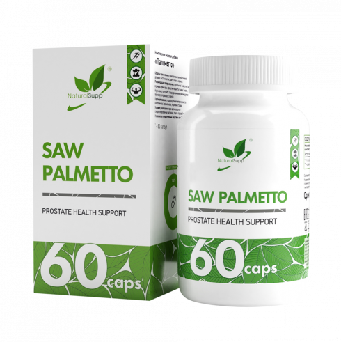 Natural Supp Saw Palmetto, 60 капсул