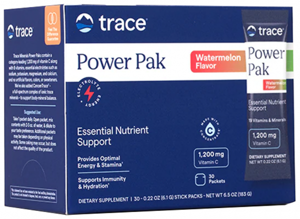 Trace Minerals Electrolyte Stamina Power Pak, 30 пак