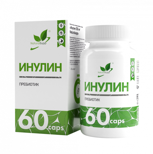 Natural Supp Inulin, 60 капсул