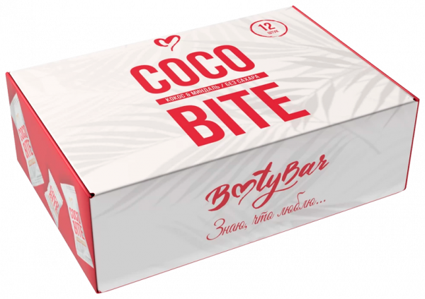 BootyBar Coco Bite, 12 х 15 грамм