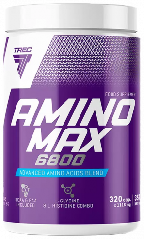 Trec Nutrition Amino Max 6800, 320 капсул