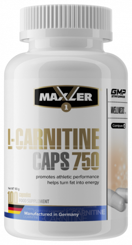 Maxler L-Carnitine Caps 750, 100 капс