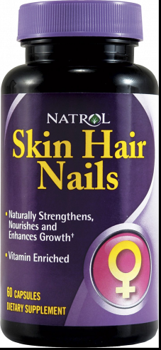 Natrol Skin Hair Nails Women`s, 60 капс