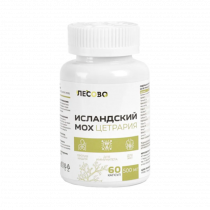 Лесово Исладкий мох цетрария, 60 капсул