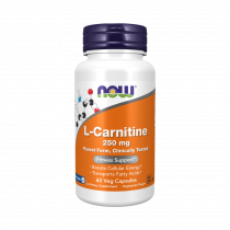 NOW L-Carnitine 250 mg, 60 капсул