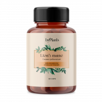 ByPlants Lion`s Mane Mycelium, 60 капс
